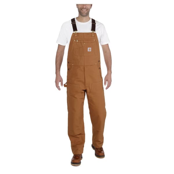 Carhartt Haalari Logo Bib Overall Beige 34 / 32