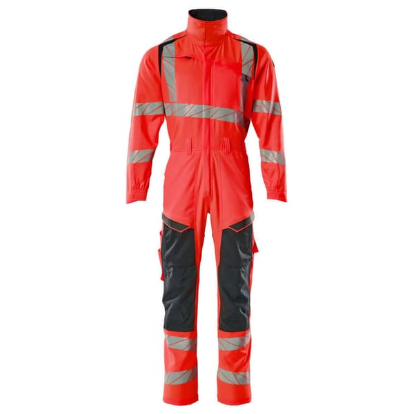 Mascot Jumpsuit Med Knäskyddsfickor Accelerate Safe 19519 Orange 4XL