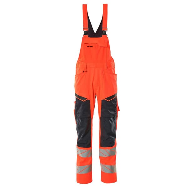 Mascot Jumpsuit Med Knäskyddsfickor Accelerate Safe 19569 Orange 60 / 90