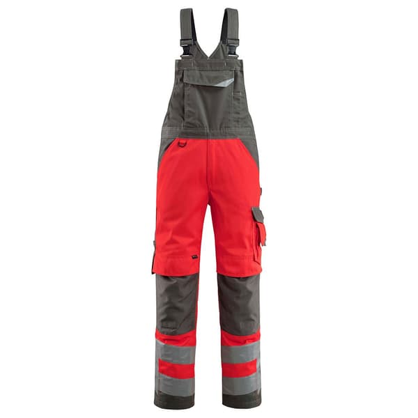 Mascot Jumpsuit Med Knæpudelommer Safe Supreme 15569 Rød 52 / 82