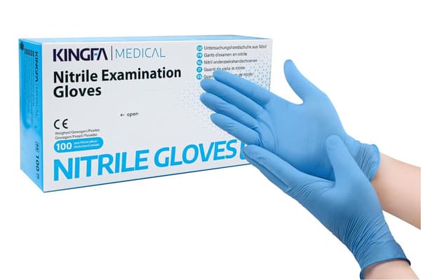 diagnostiset käsineet KINGFA BLUE NIT EXAMINAT. GLV s.XS