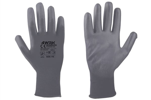 Arbejdshandsker 4WRK MONSOON PES/PU KS6002 GG 11/XXL
