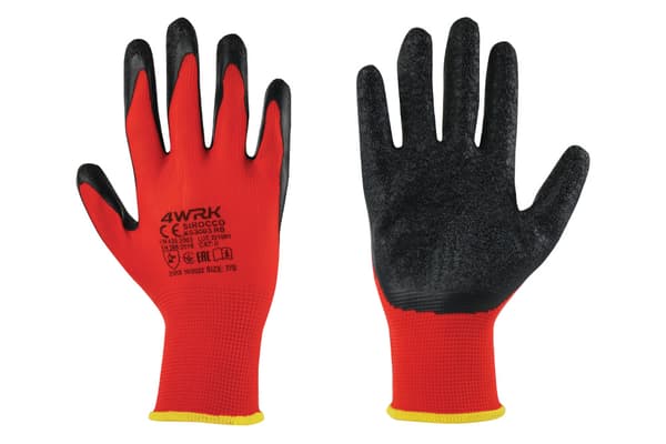 Arbejdshandsker 4WRK SIROCCO PES/LA KS3003 RB 8/M