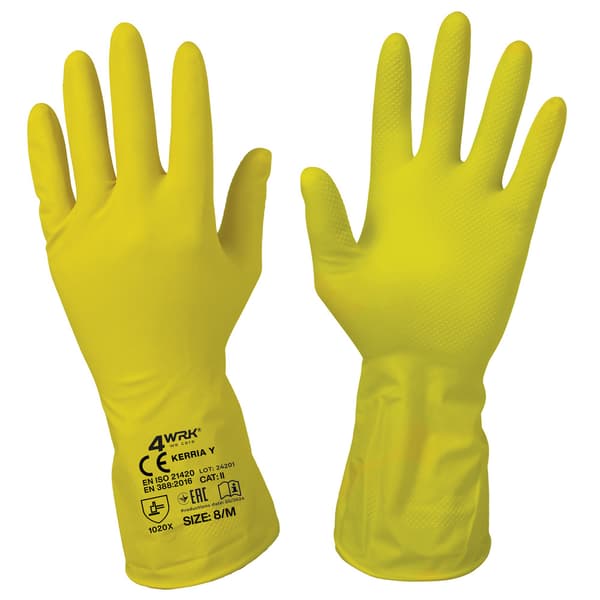 4WRK KERRIA YELLOW 8/M arbejdshandsker