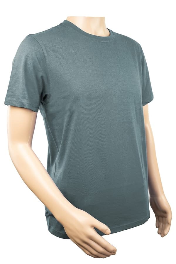 T-shirt 145 g/m² gråmelerad storlek L