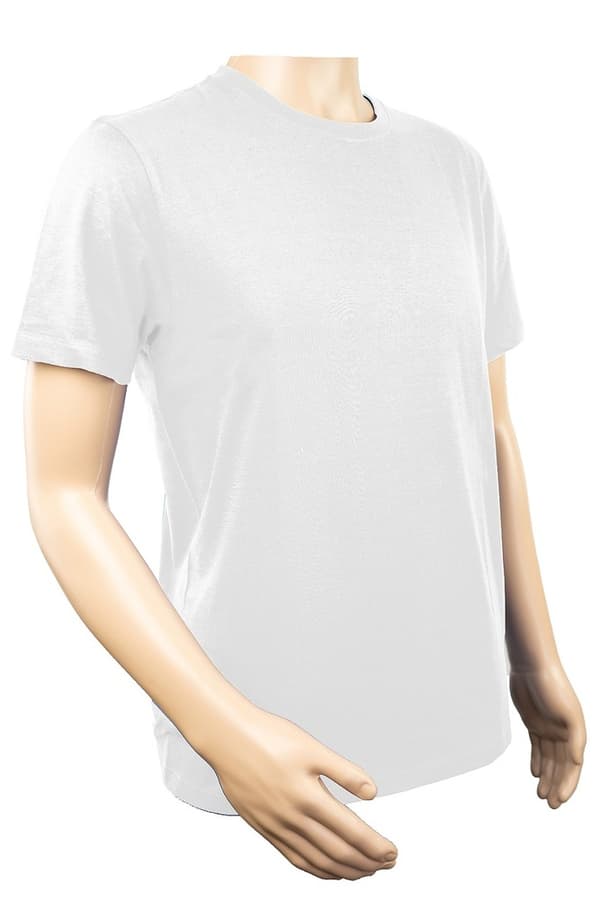 T-shirt 150 g/m2 vit, storlek L