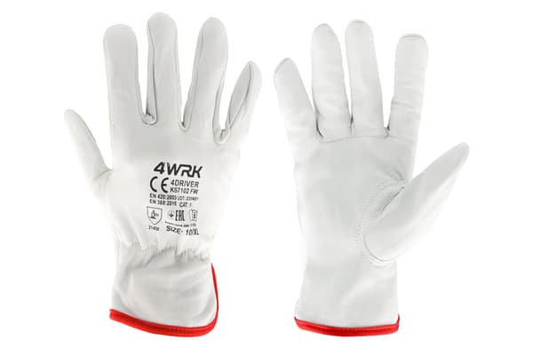 Arbejdshandsker i læder 4DRIVER KS7102FW 11/XXL