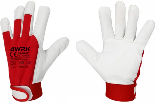 Arbejdshandsker i læder ARARAT KS7101 WR 11/XXL