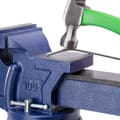Miniatyrbild 4 av 9: Skruvstycke med städ 360° roterbart - 125 mm