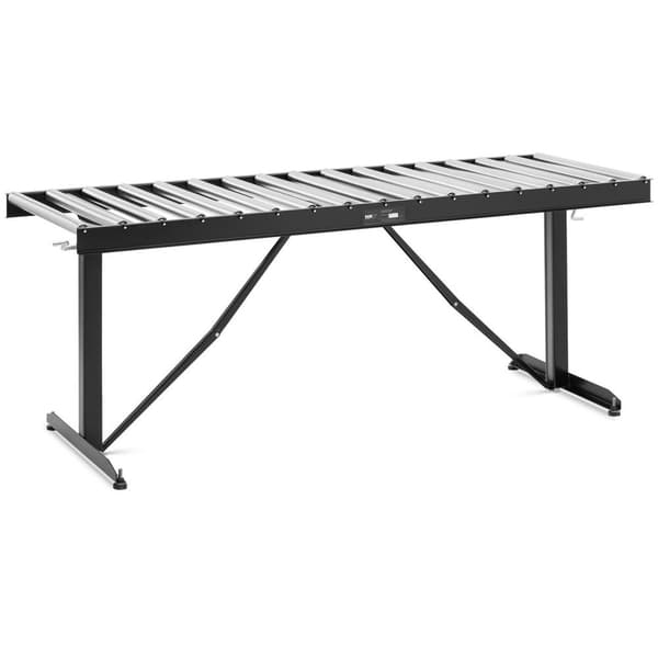 MSW Rullbana - 200 kg - 178 x 67 cm - 17 rullar - Höj- och sänkbar