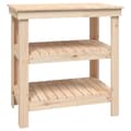 Pikkukuva 3 / 10: The Living Store Työpenkki 78,5x50x80 cm täysi mänty -  Työtasot