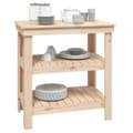 Pikkukuva 5 / 10: The Living Store Työpenkki 78,5x50x80 cm täysi mänty -  Työtasot