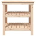 Pikkukuva 6 / 10: The Living Store Työpenkki 78,5x50x80 cm täysi mänty -  Työtasot