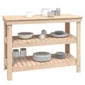 Pikkukuva 5 / 10: The Living Store Työpenkki 110,5x50x80 cm täysi mänty -  Työtasot