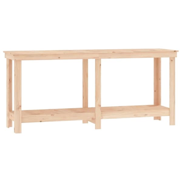 Arbejdsbord 180x50x80 cm massivt fyrretræ - Arbejdsbord - Arbejdsborde - Home & Living