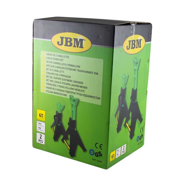Jbm 6t Akselstandsæt 2 Enheder