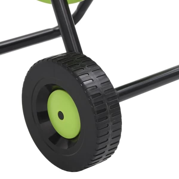 vidaXL Letkukelakärry vihreä letkuliitinsarjalla 0,75" 20 m PVC