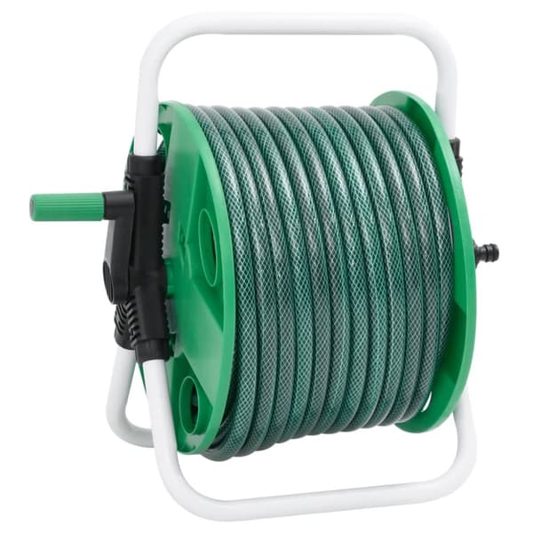 vidaXL Slangvinda för 30 m med slang PVC