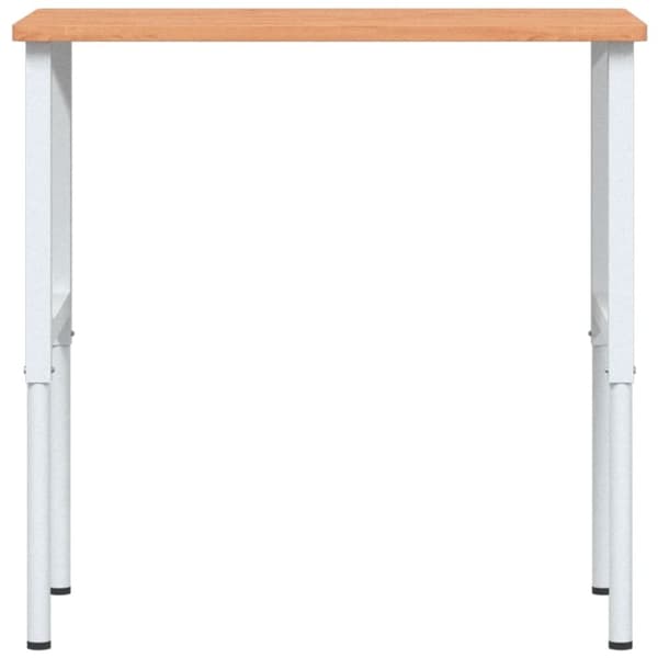 vidaXL Arbeidsbenk 100x60x(71,5-98) cm heltre bøk rektangulær