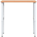 Miniatyrbilde 5 av 11: vidaXL Arbeidsbenk 100x60x(71,5-98) cm heltre bøk rektangulær