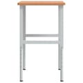 Miniatyrbilde 7 av 11: vidaXL Arbeidsbenk 100x60x(71,5-98) cm heltre bøk rektangulær