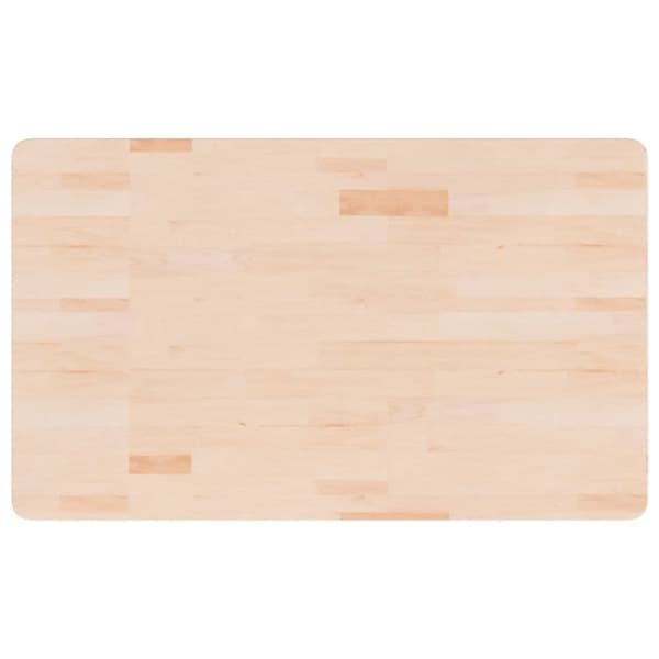 vidaXL Työpenkki 100x60x(71,5-98) cm täysi tammi suorakaide
