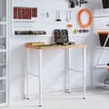 Miniatyrbilde 4 av 11: vidaXL Arbeidsbenk 100x60x(73-99,5) cm heltre bøk rektangulær