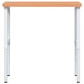 Miniatyrbilde 5 av 11: vidaXL Arbeidsbenk 100x60x(73-99,5) cm heltre bøk rektangulær
