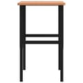 Miniatyrbilde 7 av 11: vidaXL Arbeidsbenk 100x60x(71,5-98) cm heltre bøk rektangulær