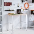 Miniatyrbilde 4 av 11: vidaXL Arbeidsbenk 100x60x(73-99,5)cm heltre bøk rektangulær