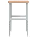 Miniatyrbilde 7 av 11: vidaXL Arbeidsbenk 100x60x(73-99,5)cm heltre bøk rektangulær