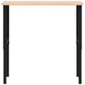 Miniatyrbilde 5 av 11: vidaXL Arbeidsbenk 100x60x(71,5-98) cm heltre bøk rektangulær
