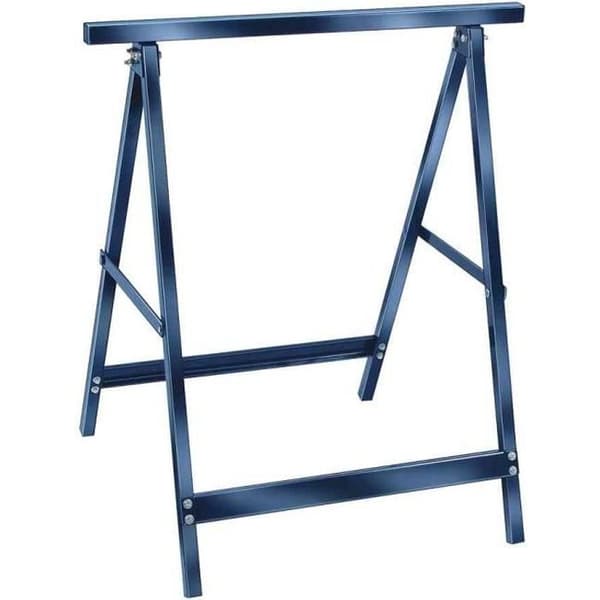 Vikbar blå stålbock Brennenstuhl MB 110 - Tillåten belastning 110 kg
