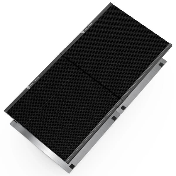 Spliceable Honeycomb Arbetsbord, Mångsidiga Storleksalternativ, Komplett Monteringskit,2ST, 300X300x22mm