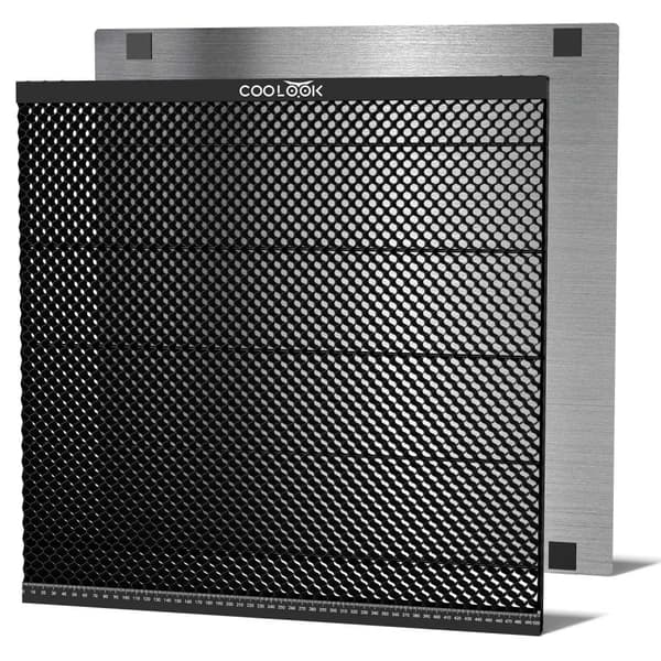 Spliceable Honeycomb Arbetsbord, Mångsidiga Storleksalternativ, Komplett Monteringskit,2ST, 300X300x22mm