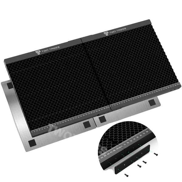Honungskaka Arbetsbord, 2-i-1 Design, Flera Storlekar Tillgängliga,400x425x22mm, 2ST (2-i-1)