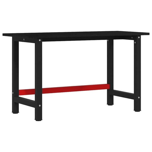 vidaXL Arbetsbänk mörkbrun 140x60x81,5 cm massiv ek