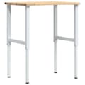 Miniatyrbilde 3 av 11: vidaXL Arbeidsbenk 80x60x(71,5-98) cm heltre eik