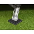 Miniatyrbild 3 av 4: Bottenplatta för stödbockar - Paket om 4 - CALIMA - Svart - Plast - 22,5 x 16,5 x 2,2 cm