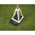 Miniatyrbild 2 av 4: Bottenplatta för stödbockar - Paket om 4 - CALIMA - Svart - Plast - 22,5 x 16,5 x 2,2 cm