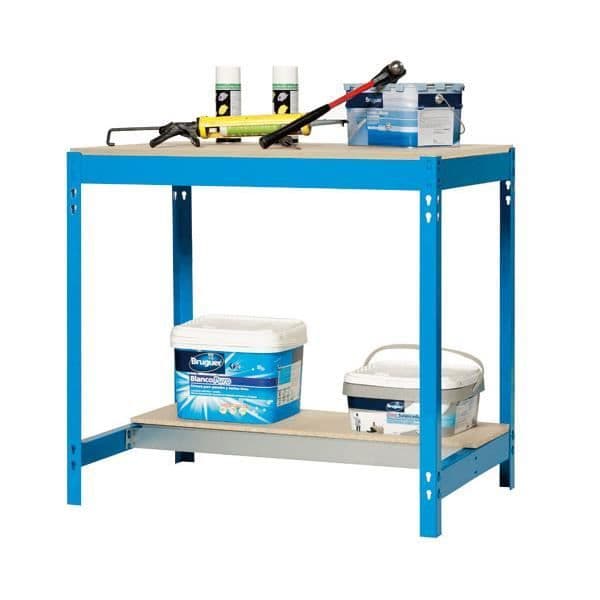 Arbetsbänk 'BT-3 900' Blåträ 840 x 900 x 600 mm