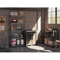 Miniatyrbild 2 av 5: Keter Low Garage Förvaringsskåp XL Svart och Silver 99 cm Organizer 434762