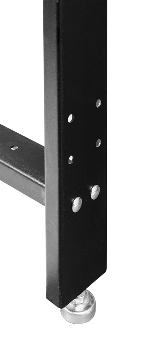 Arbejdsbord: 1500 mm x 780 mm x 830 mm