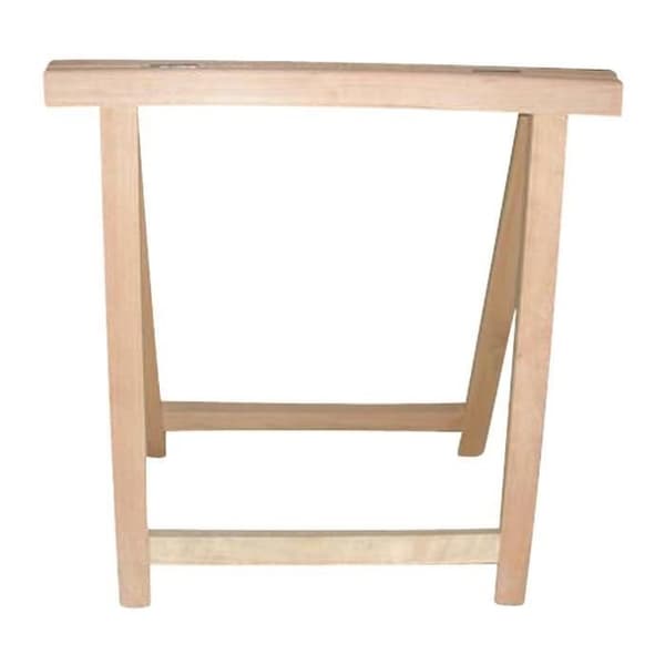 Trästege - ROUSSELET - 77 cm - Trä - Beige - Mångsidig