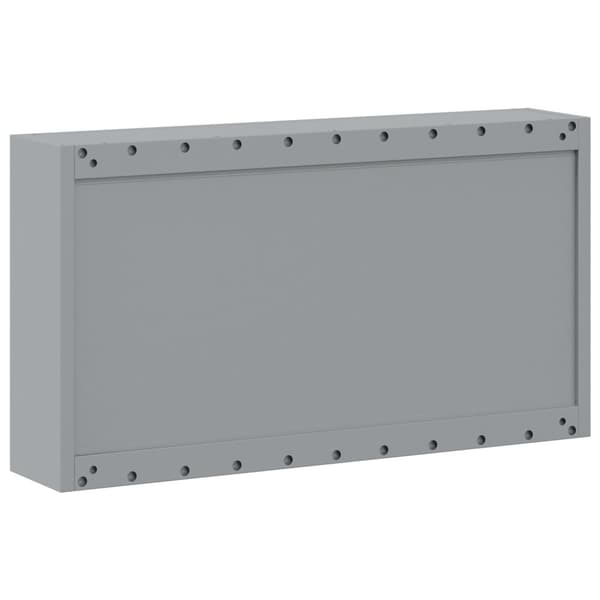 vidaXL Verktøykabinett Veggmontert Rød 100x20x55 cm Stål