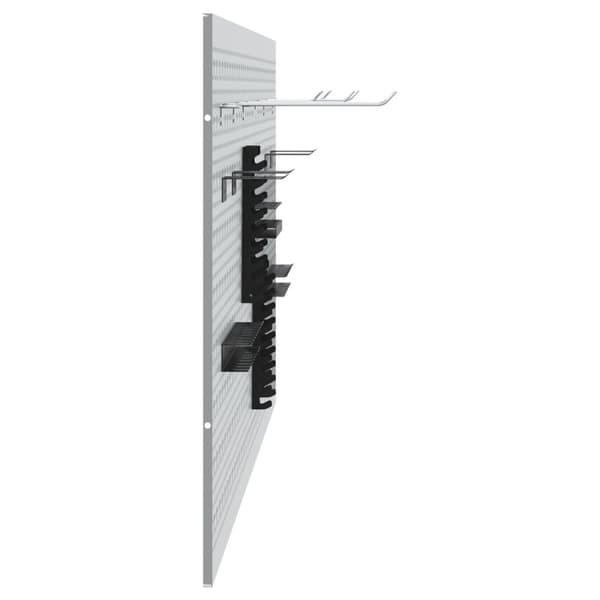 vidaXL Pehmolevyt - 3 pakkausta 15 tarvikkeella, Harmaa, 150 x 60 cm, Teräs