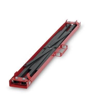 Fällbara stöd - Ej specificerat - 250kgs - Arbetshöjd 78.5 cm - Färg röd - Såld i paket