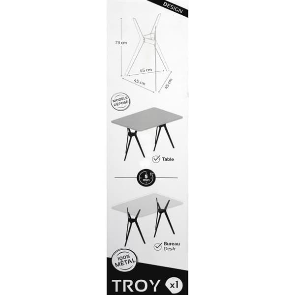 Tréteau - Nordlinger Pro - Troy Metall - Såld styckvis - Svart
