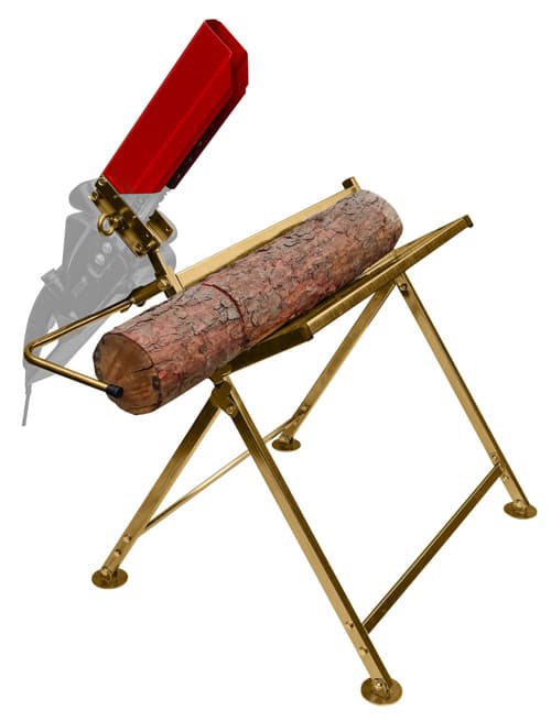 Träsågningsställ med såghållare