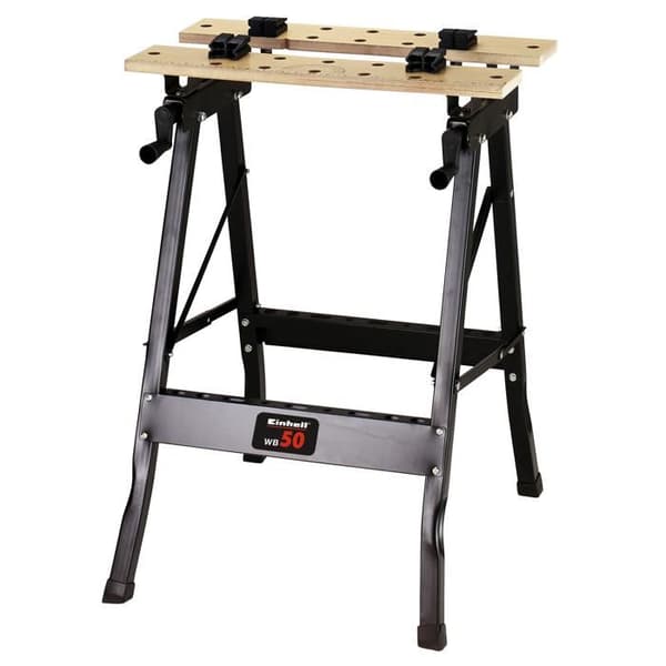 Einhell Portabel arbetsbänk WB 50 (Svart, 60, 5 x 23, 5 x 78, 5 cm, max belastning 50 kg)